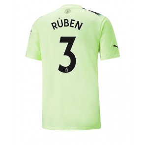 Manchester City Ruben Dias #3 Tredje Tröja 2022-23 Kortärmad